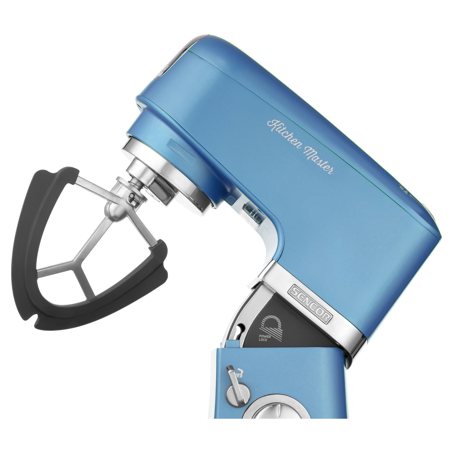 Batidora Pedestal Metalizada Celeste Sencor