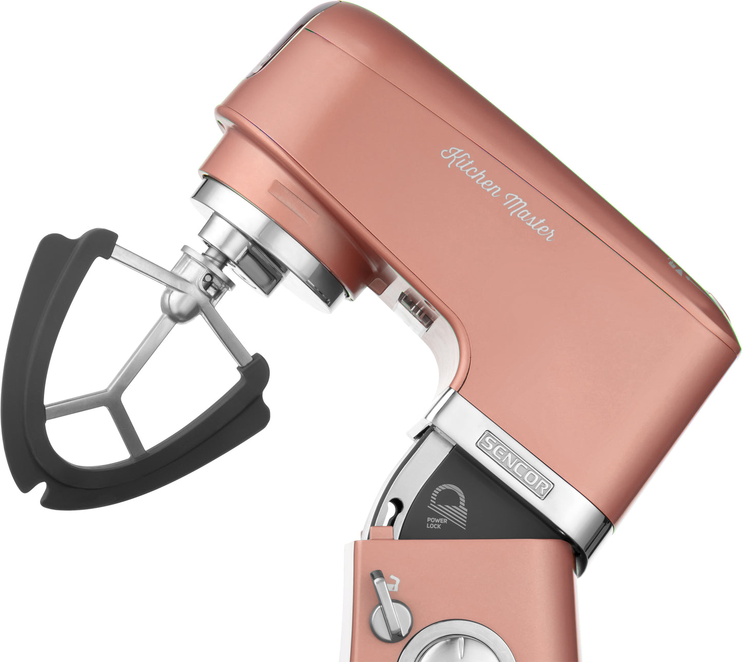 Batidora Pedestal Metalizada Rosa Sencor