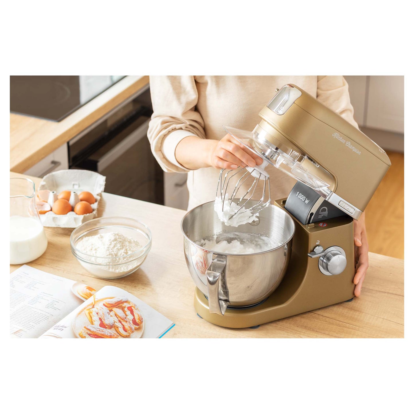 Batidora Sencor STM 6377CH con multiples accesorios y ralla verduras